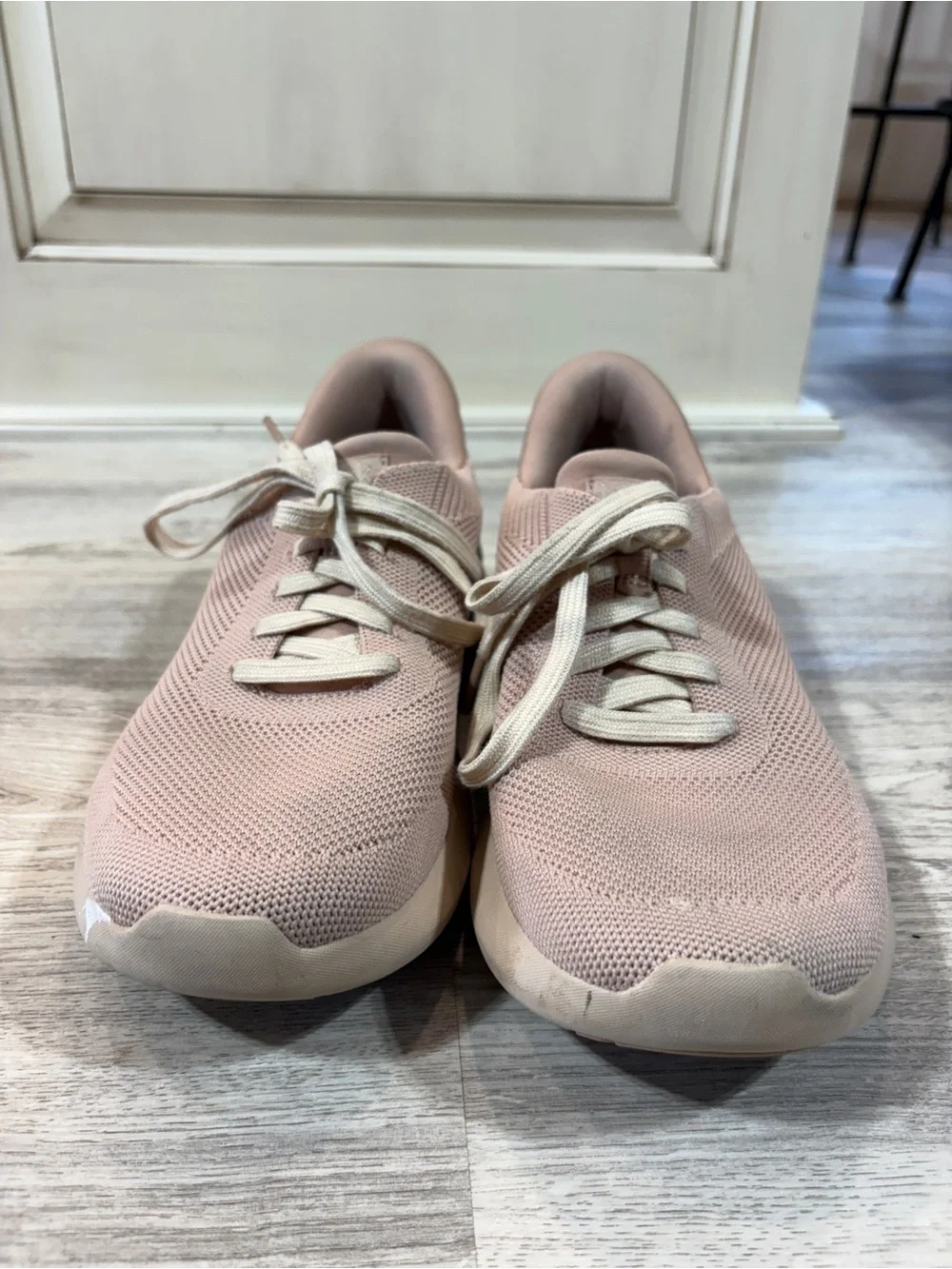 Kizik Shoes Womens 8.5 Athens Sneakers Mesh Light Pink Handsfree Labs Comfort - Picture 4 of 10